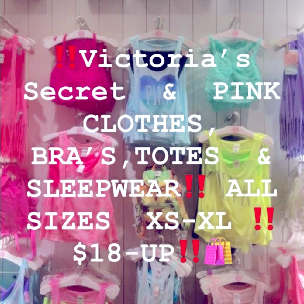 ‼️🛍️UNLISTED ITEMS 🛍️‼️ VS & PINK 🛍️‼️ LIVE SHOP NOTIFICATIONS 🔔